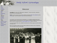 Tablet Screenshot of andysefton.com